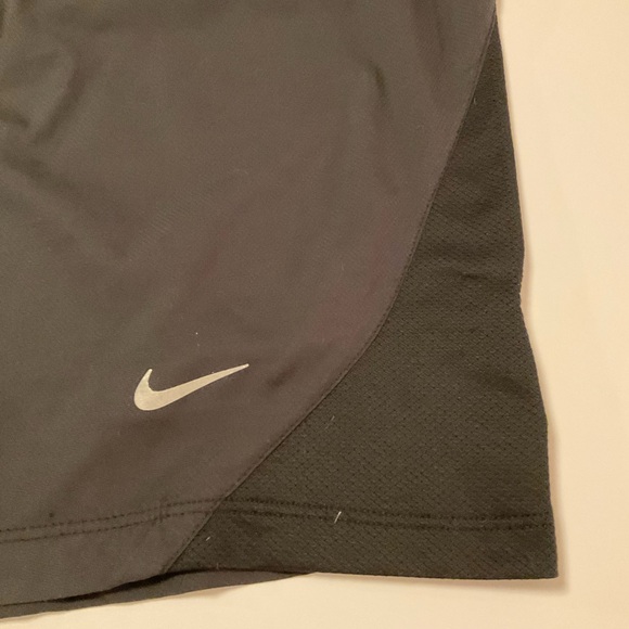 Nike Dri-Fit Athletic Shorts, Black, Lined, Drawstring, Back Zip Pocket, Sz L - Picture 4 of 11